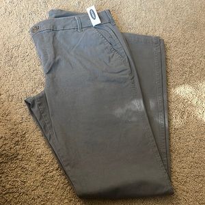 NWT Old Navy Gray khaki style pants